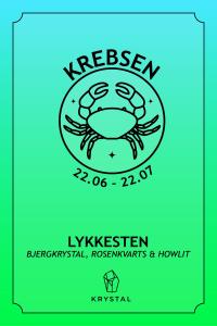 Krystalsæt krebsen kun 99 kr.- krystal.dk